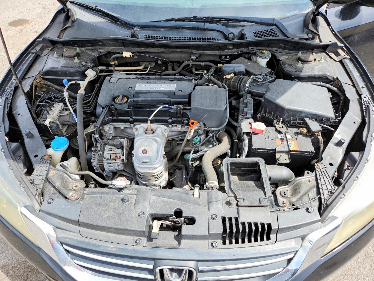 2014 Honda Accord Lx Black vin: 1HGCR2F30EA074280