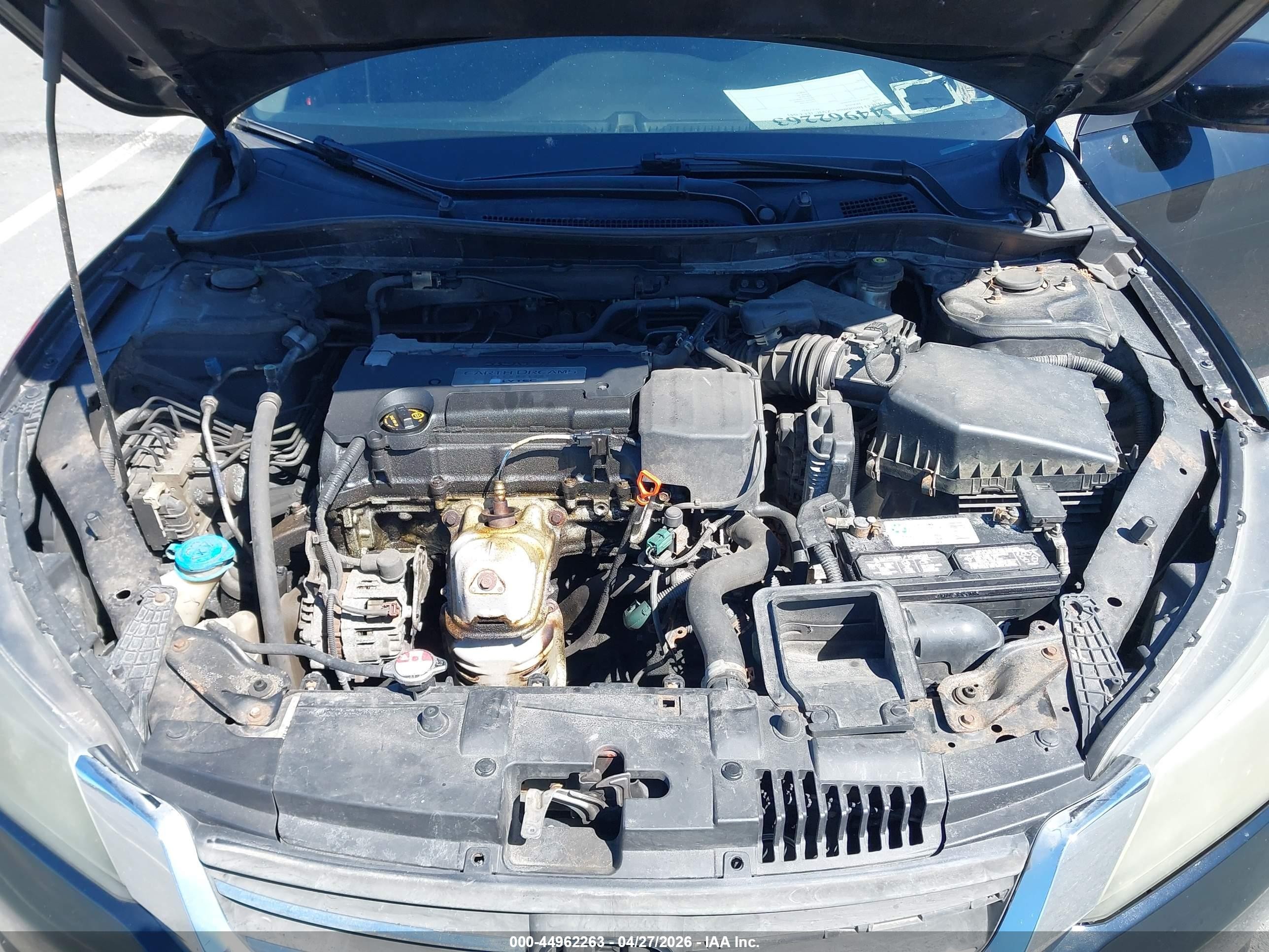 2014 Honda Accord Lx Черный vin: 1HGCR2F30EA096649