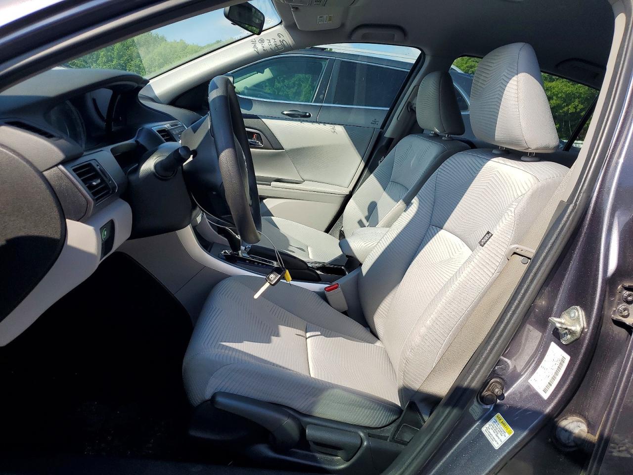 2014 Honda Accord Lx Gray vin: 1HGCR2F30EA232648
