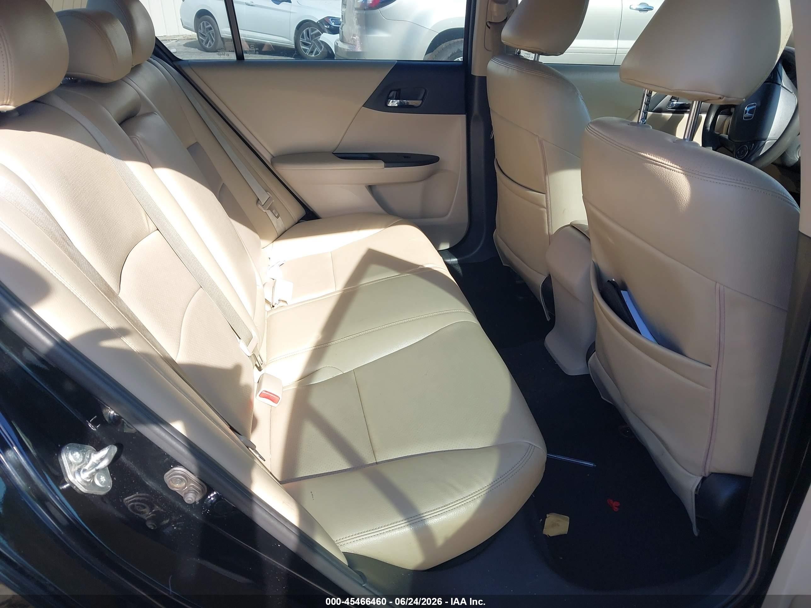 2015 Honda Accord Lx Black vin: 1HGCR2F30FA009513
