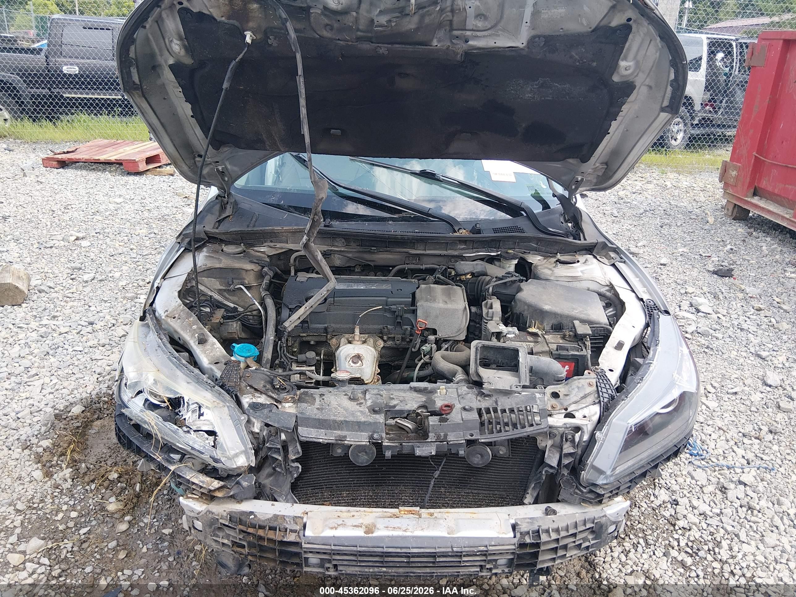 2015 Honda Accord Lx Silver vin: 1HGCR2F30FA010032