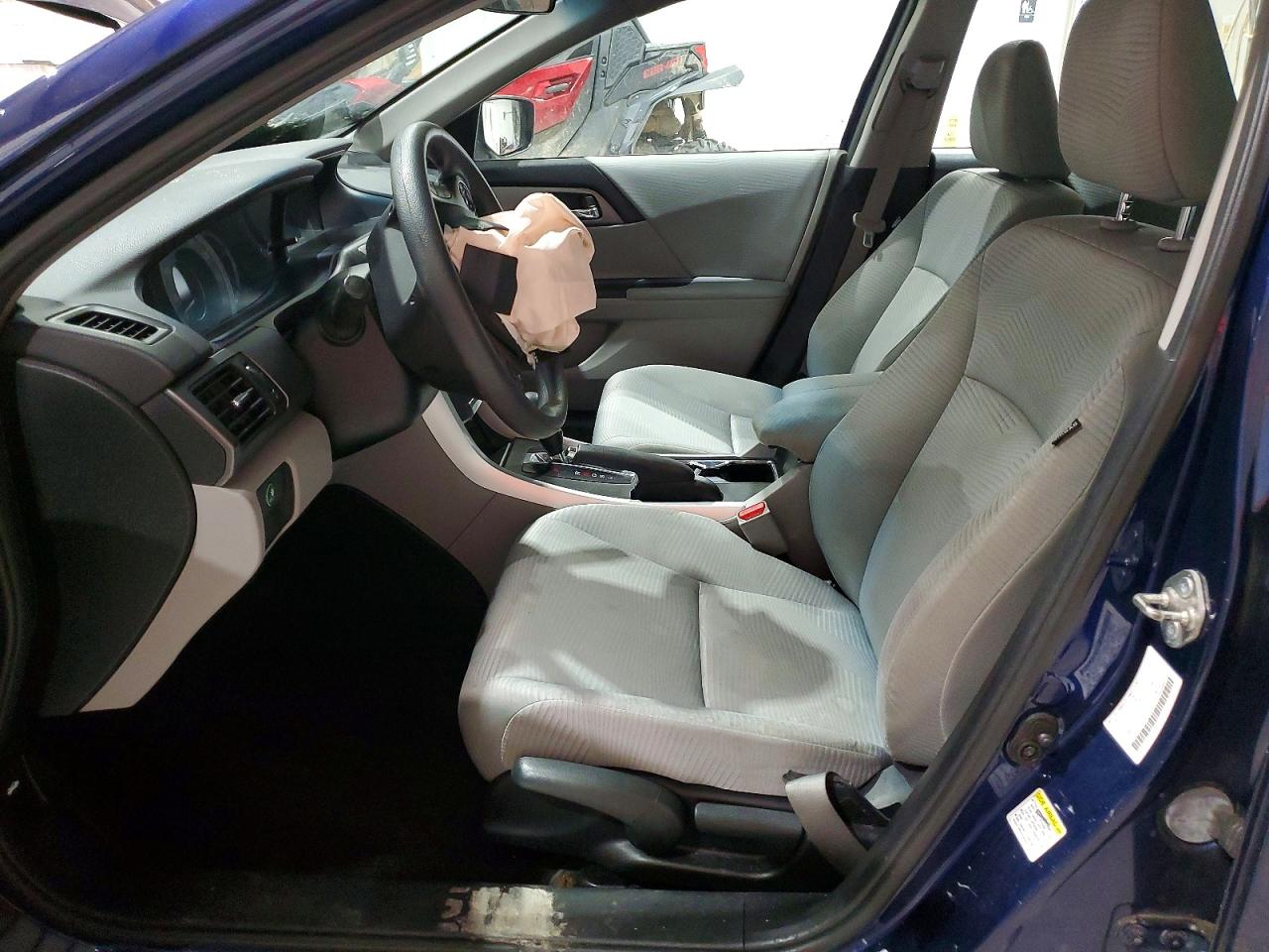 2015 Honda Accord Lx Blue vin: 1HGCR2F30FA017238