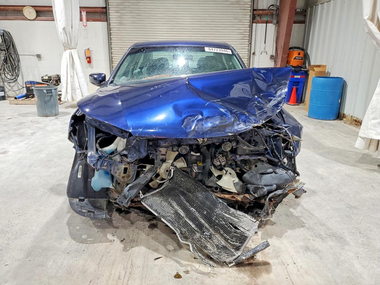 2015 Honda Accord Lx Blue vin: 1HGCR2F30FA017238