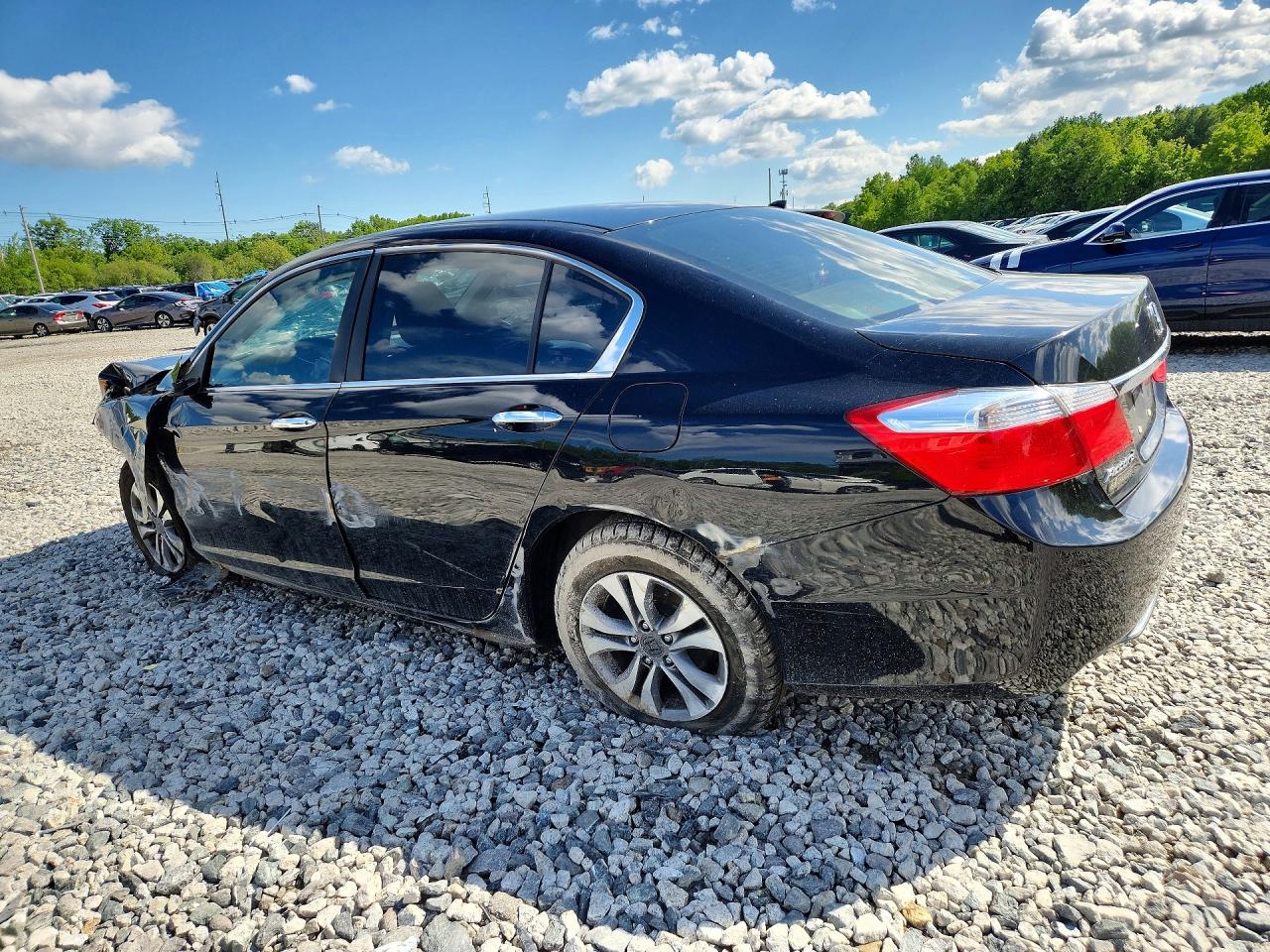 2015 Honda Accord Lx Черный vin: 1HGCR2F30FA019765