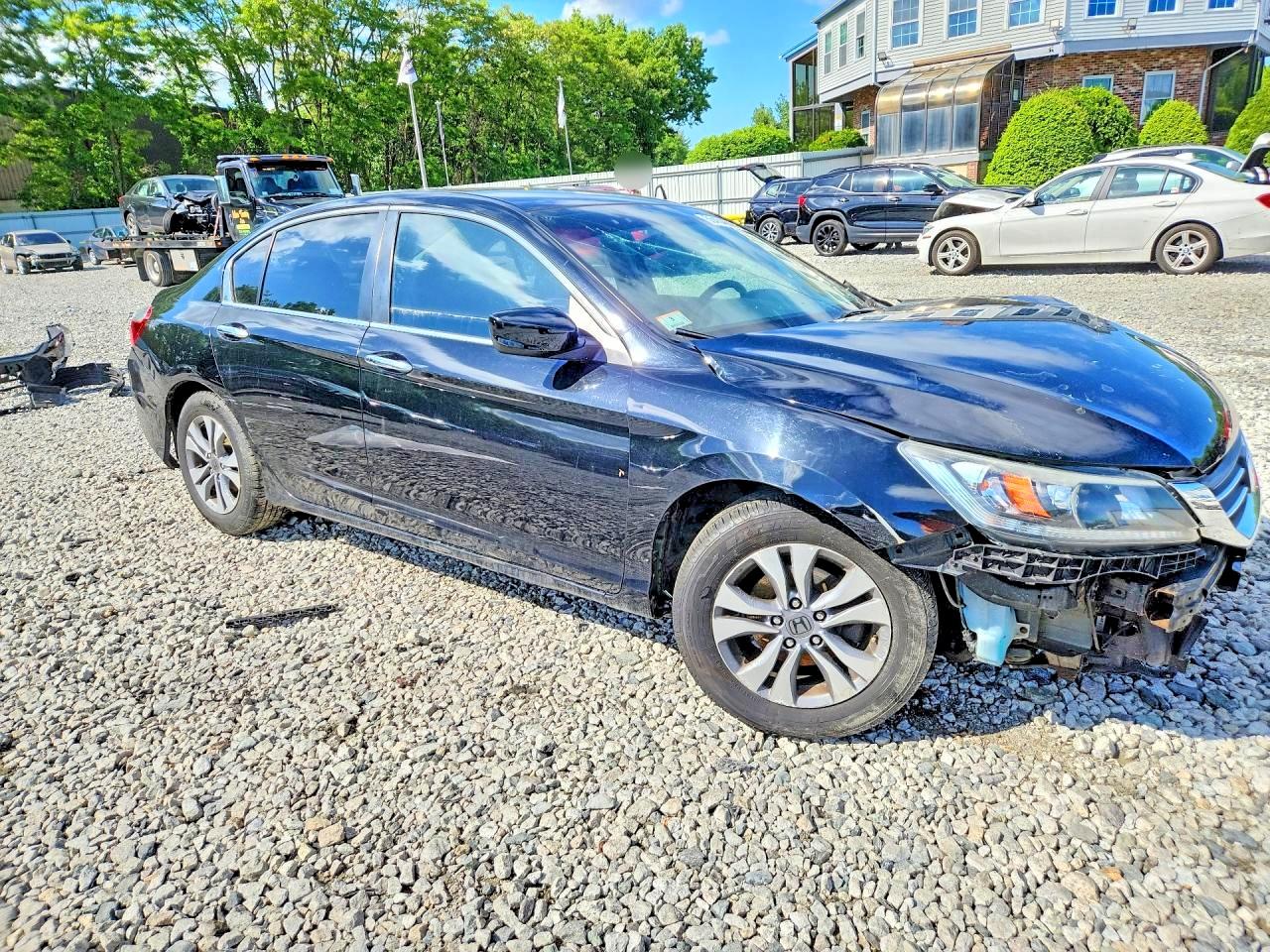 2015 Honda Accord Lx Черный vin: 1HGCR2F30FA019765