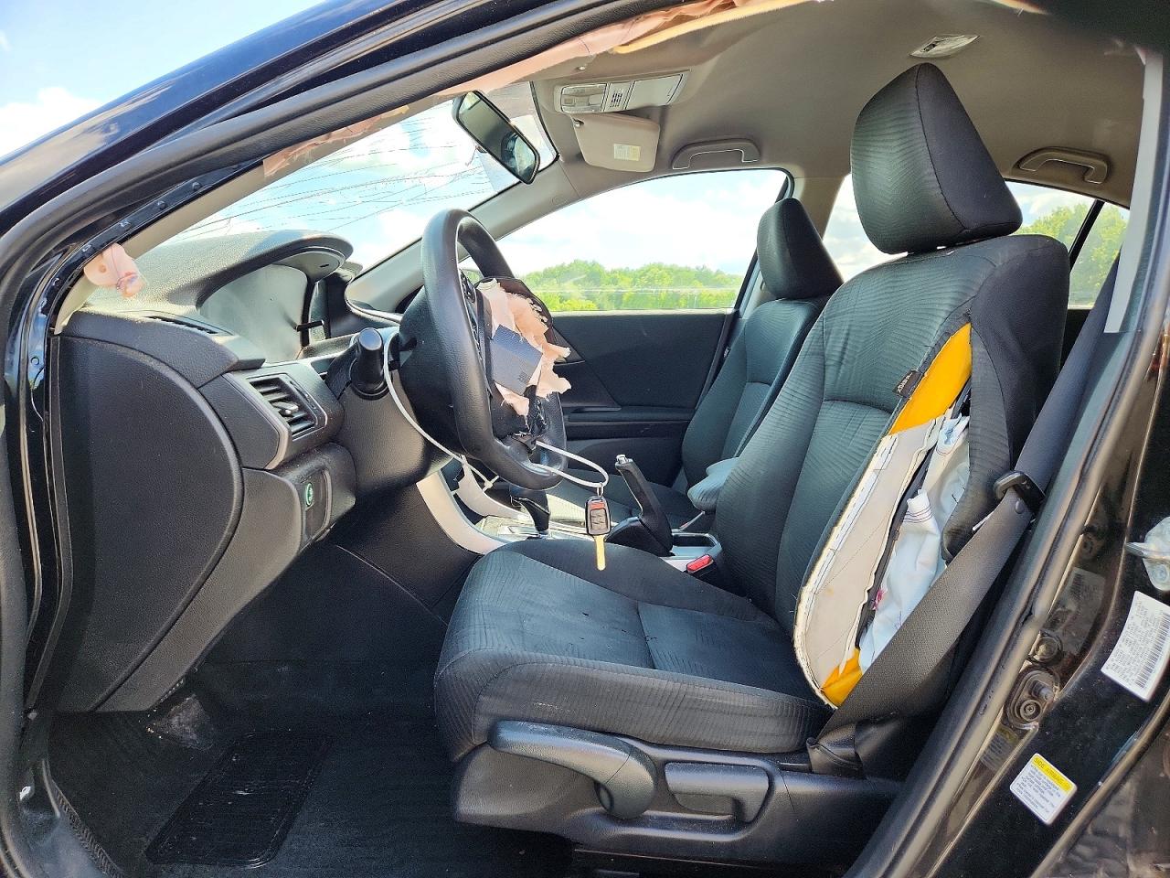 2015 Honda Accord Lx Черный vin: 1HGCR2F30FA019765