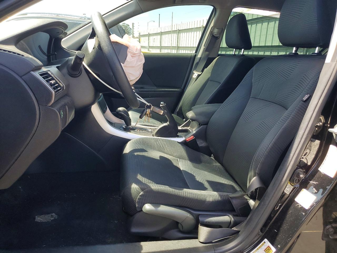 2015 Honda Accord Lx Black vin: 1HGCR2F30FA050028
