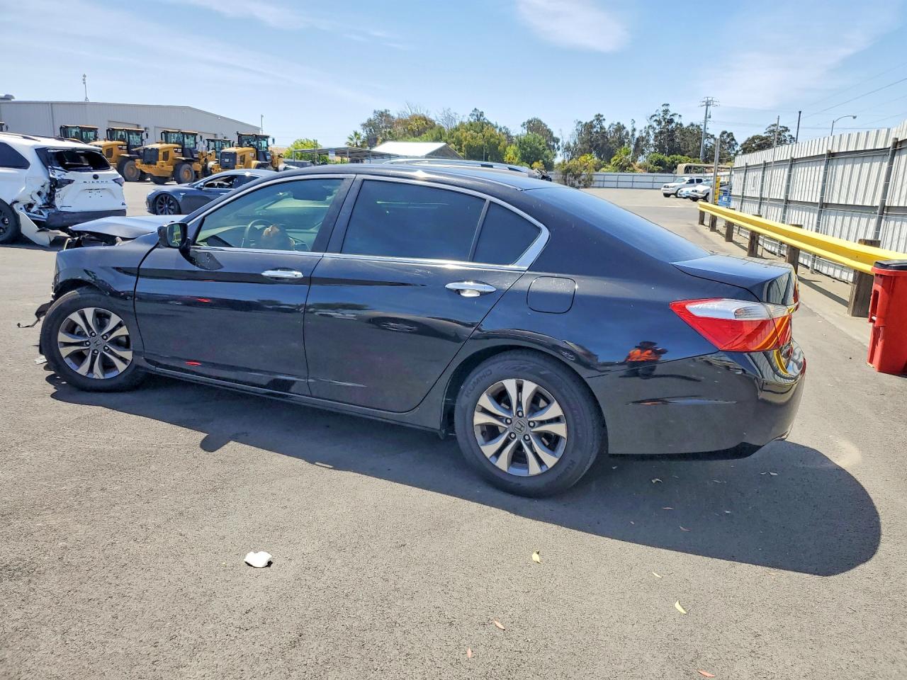 2015 Honda Accord Lx Black vin: 1HGCR2F30FA050028