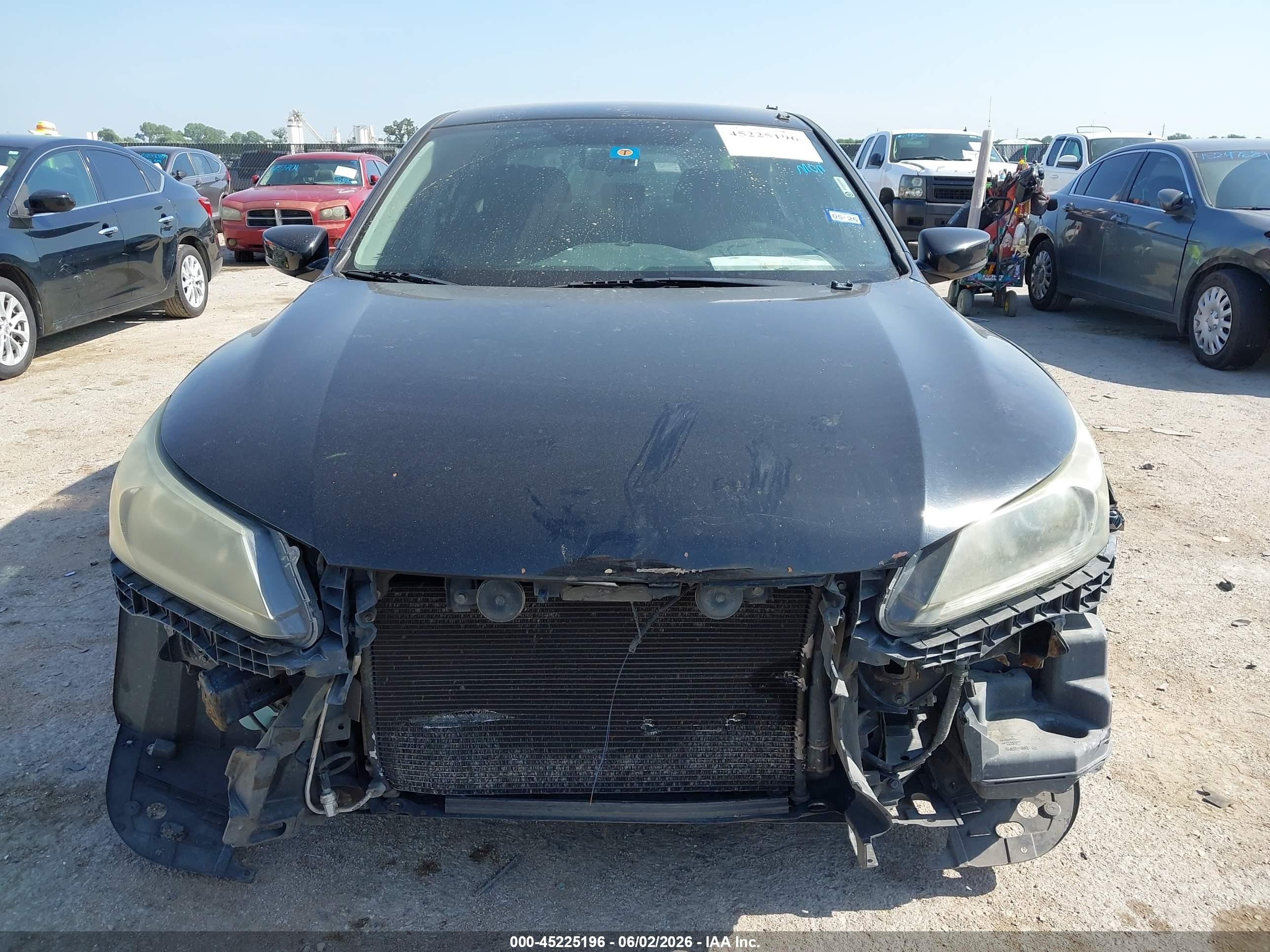 2015 Honda Accord Lx Black vin: 1HGCR2F30FA062387