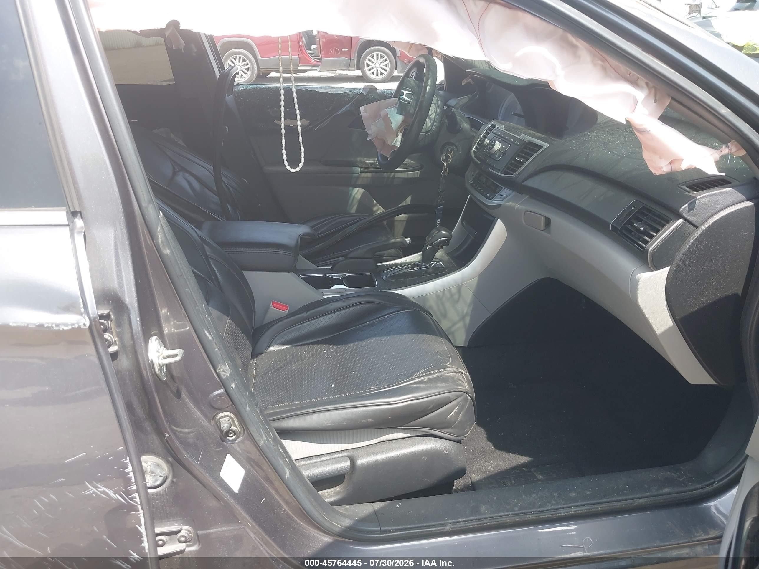2015 Honda Accord Lx Gray vin: 1HGCR2F30FA063023