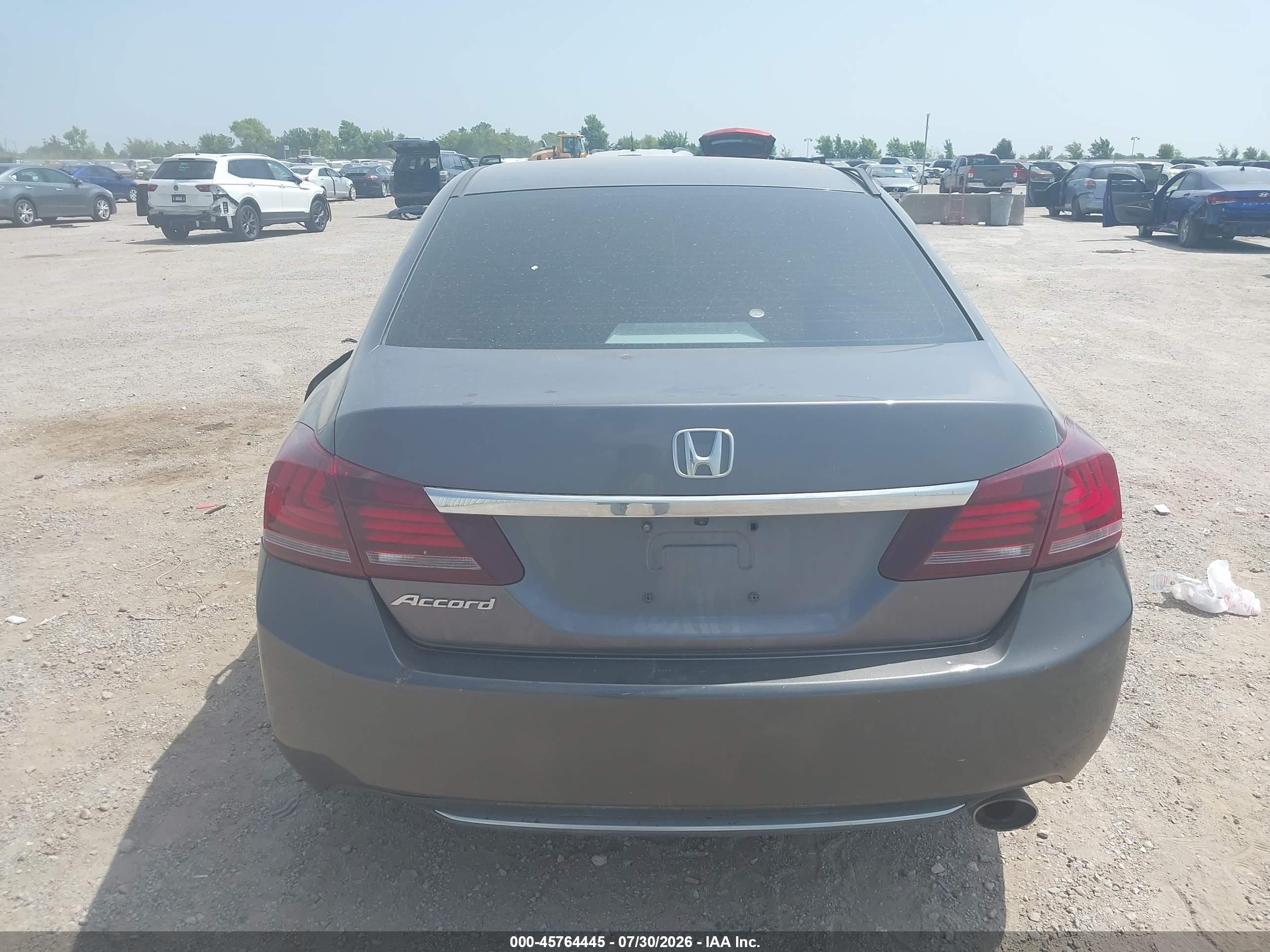 2015 Honda Accord Lx Gray vin: 1HGCR2F30FA063023