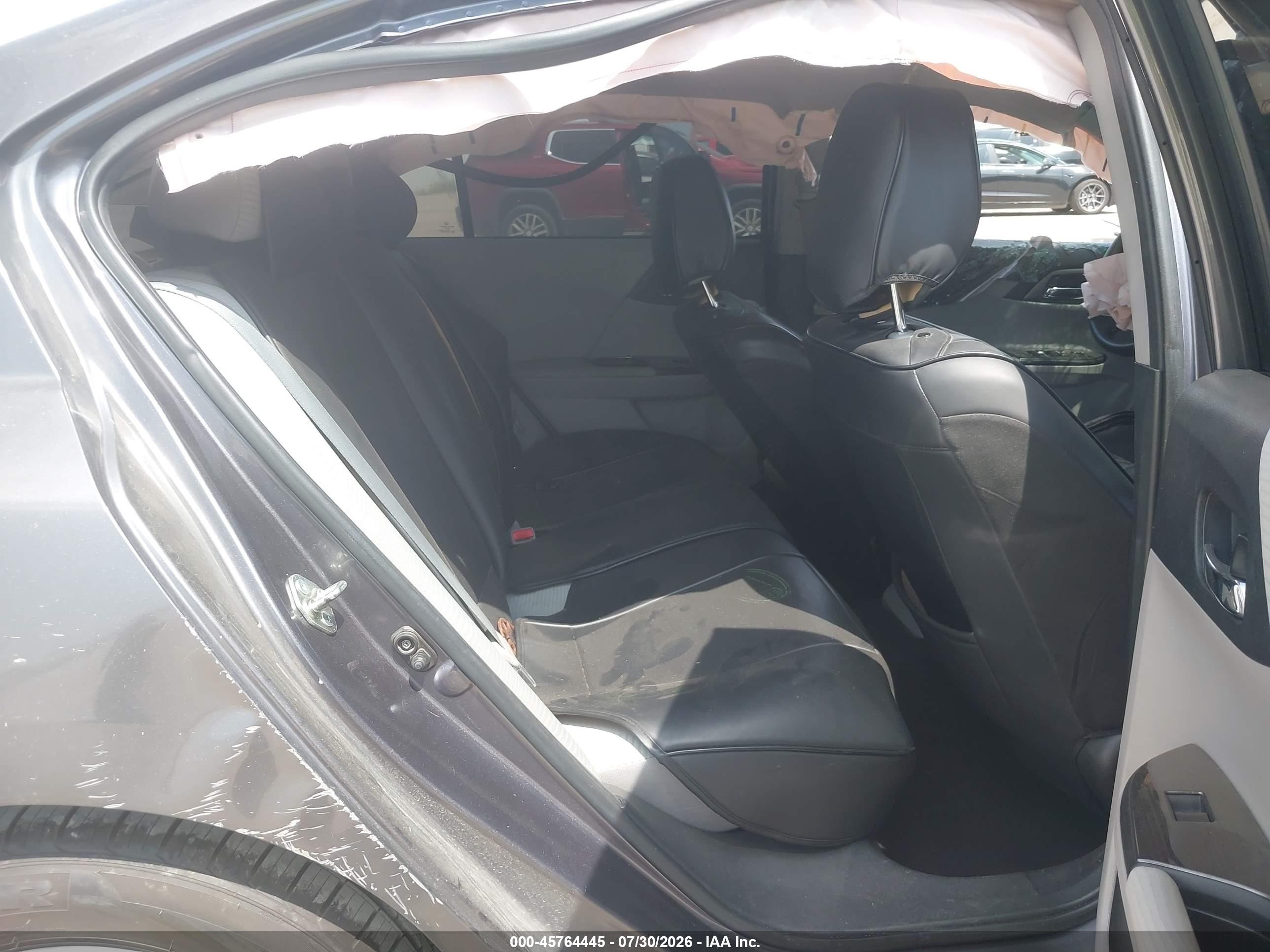 2015 Honda Accord Lx Gray vin: 1HGCR2F30FA063023