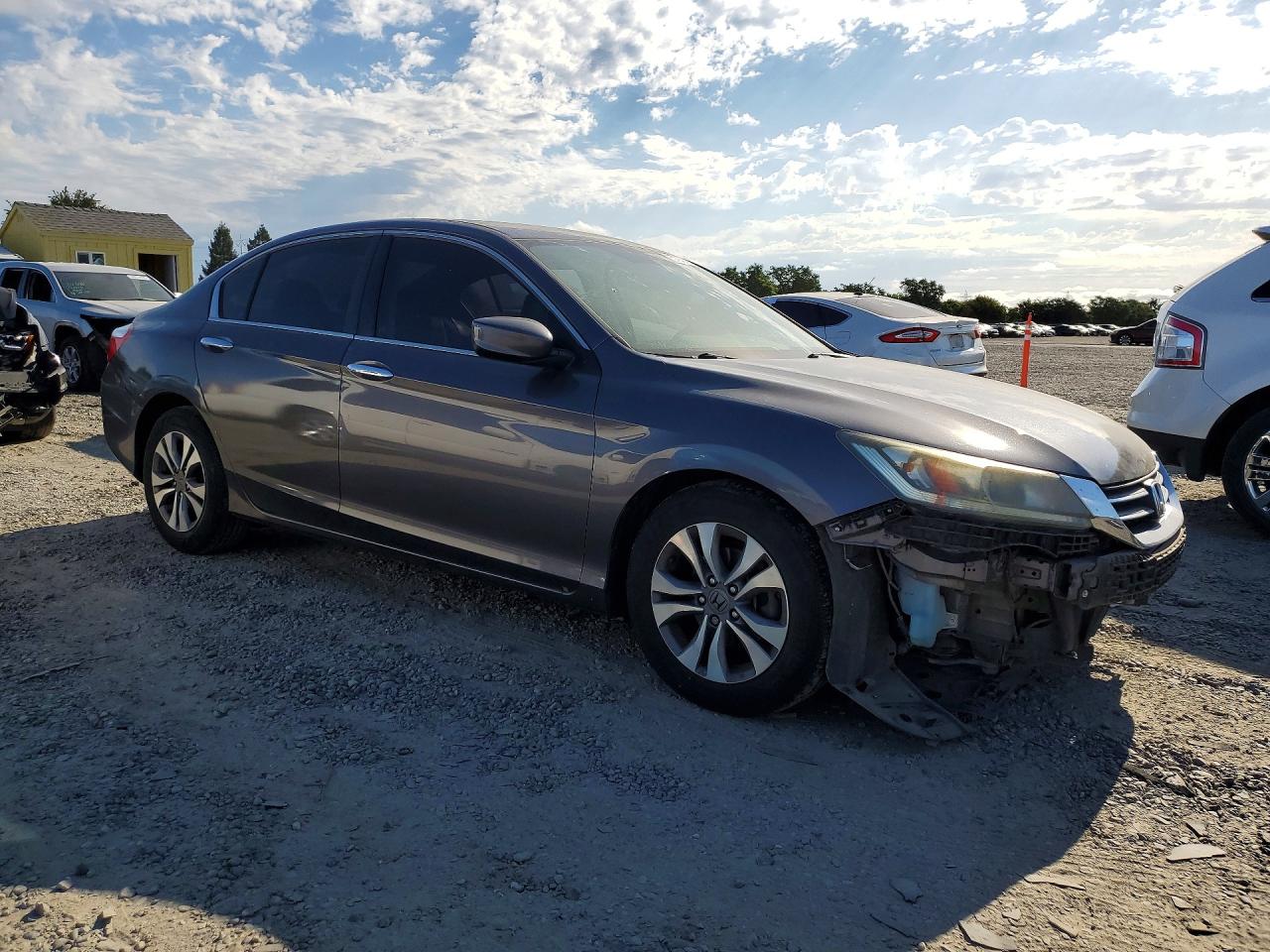 2015 Honda Accord Lx Gray vin: 1HGCR2F30FA080257