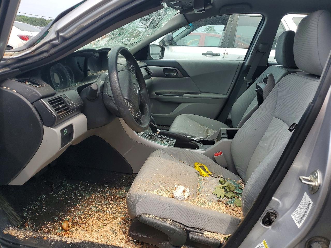 2015 Honda Accord Lx Серый vin: 1HGCR2F30FA086835