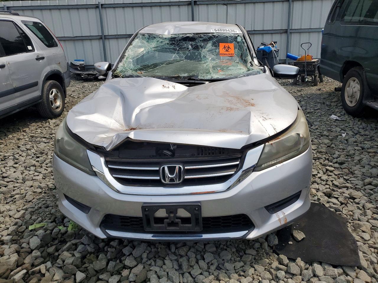 2015 Honda Accord Lx Серый vin: 1HGCR2F30FA086835
