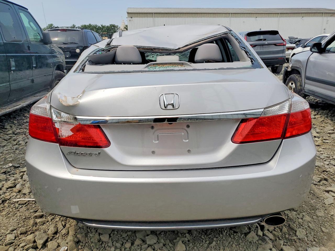 2015 Honda Accord Lx Серый vin: 1HGCR2F30FA086835