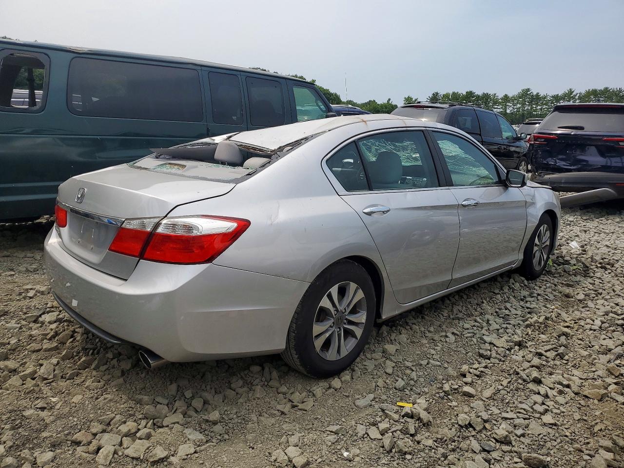 2015 Honda Accord Lx Серый vin: 1HGCR2F30FA086835