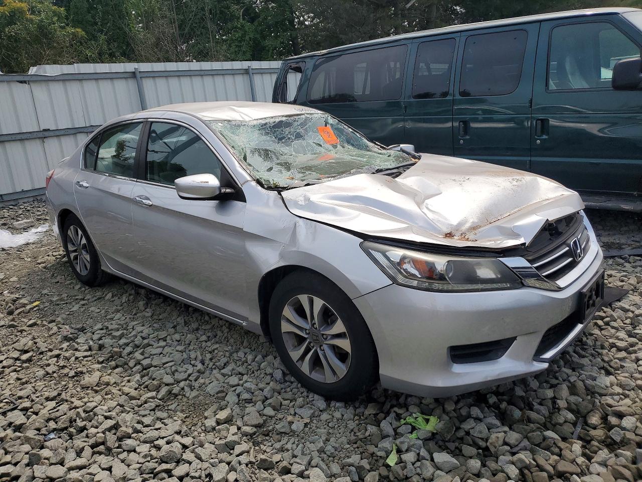 2015 Honda Accord Lx Серый vin: 1HGCR2F30FA086835