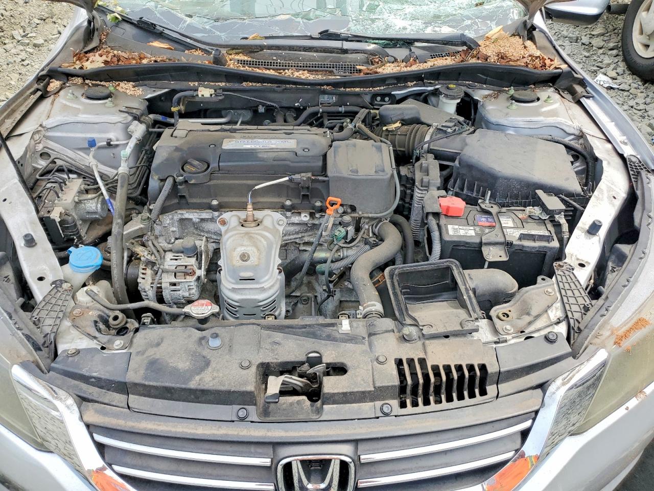 2015 Honda Accord Lx Серый vin: 1HGCR2F30FA086835