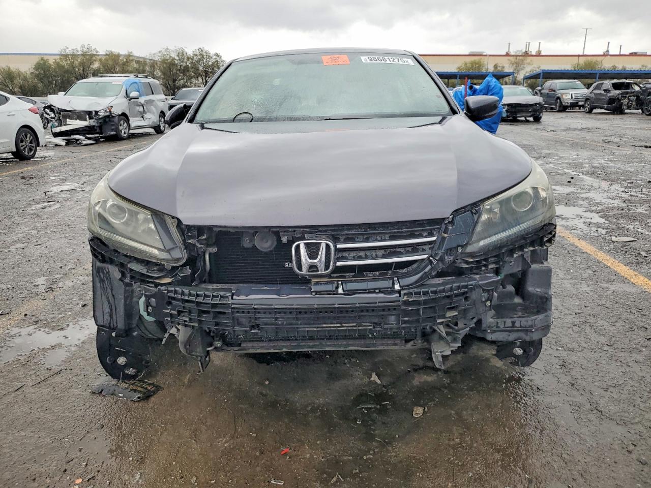 2015 Honda Accord Gray vin: 1HGCR2F30FA090061