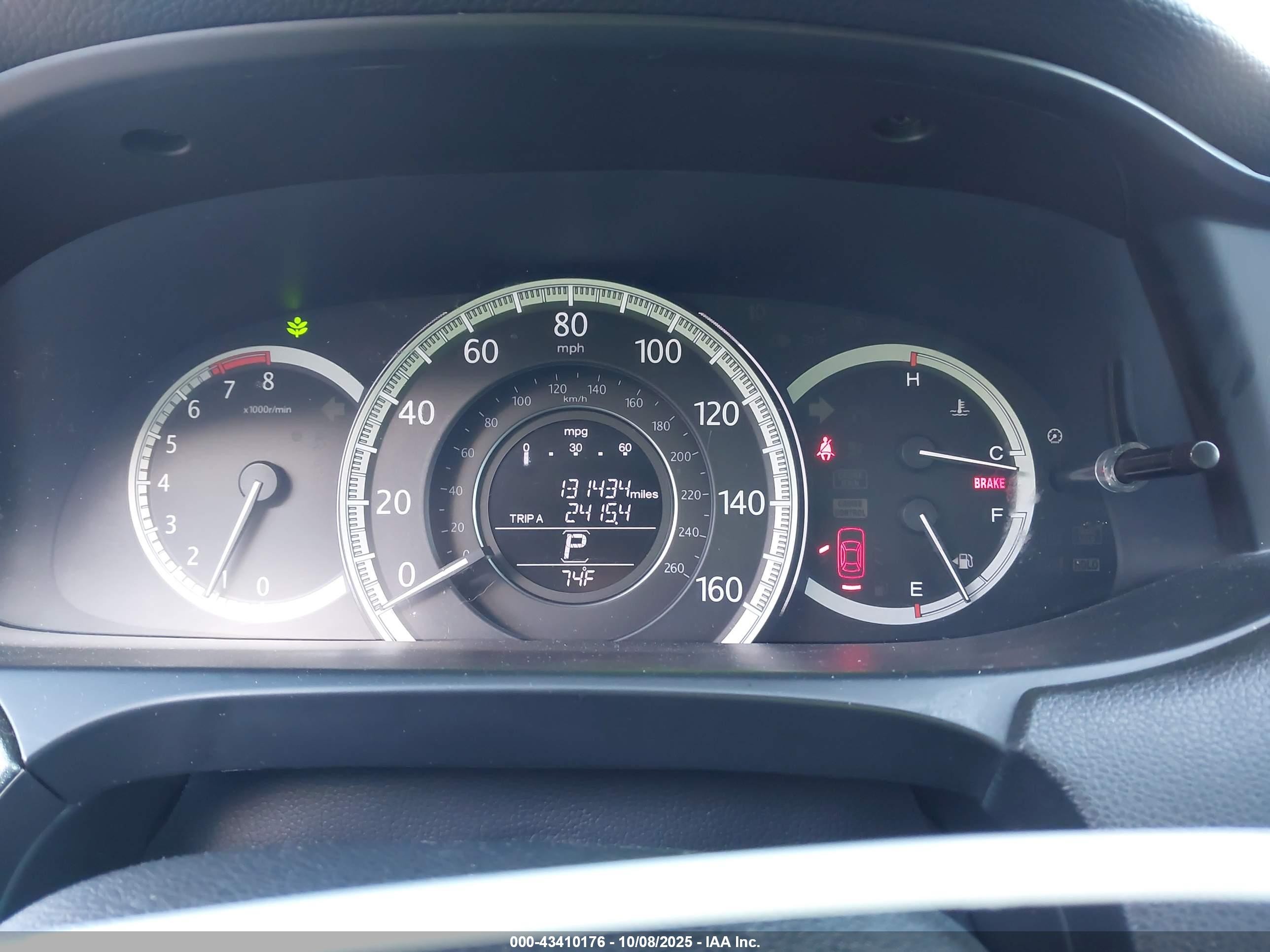 2015 Honda Accord Lx Серый vin: 1HGCR2F30FA095826