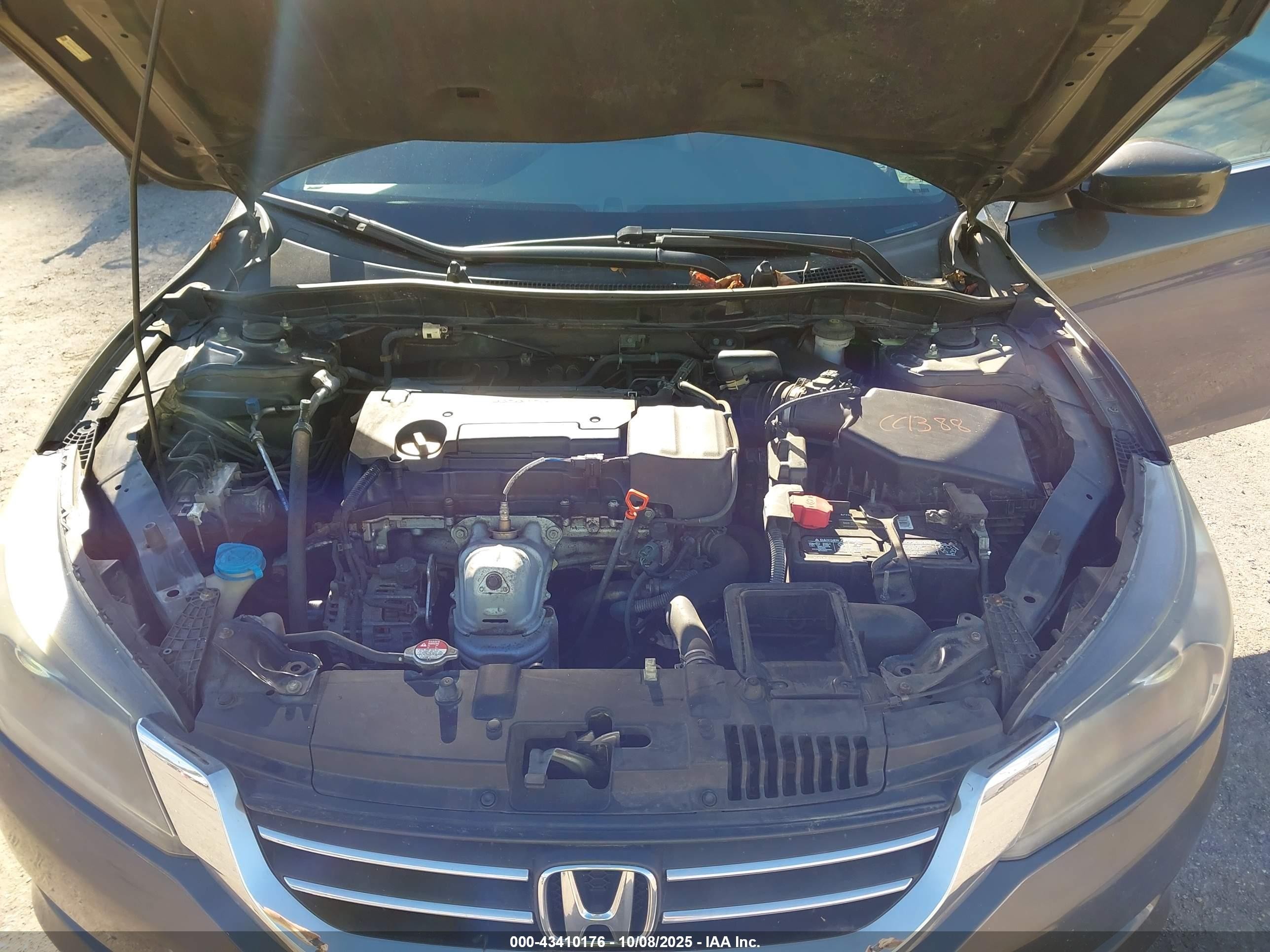 2015 Honda Accord Lx Серый vin: 1HGCR2F30FA095826