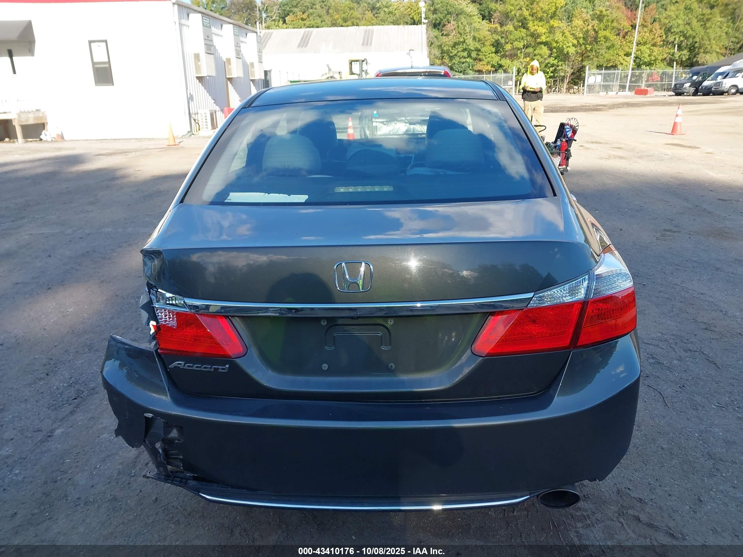2015 Honda Accord Lx Серый vin: 1HGCR2F30FA095826