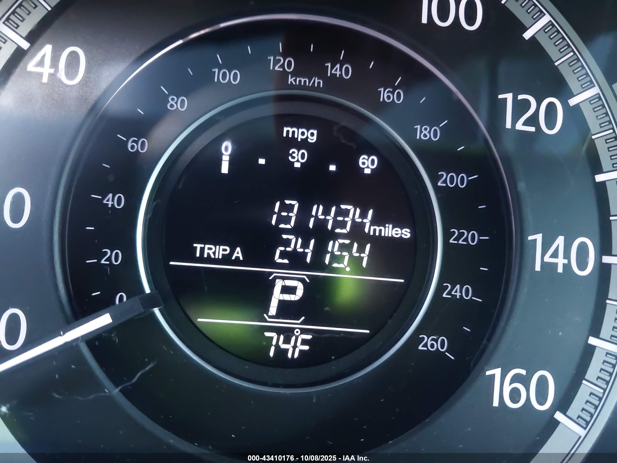 2015 Honda Accord Lx Серый vin: 1HGCR2F30FA095826