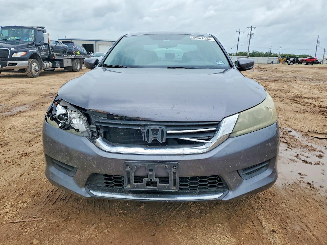 2015 Honda Accord Lx Gray vin: 1HGCR2F30FA122815