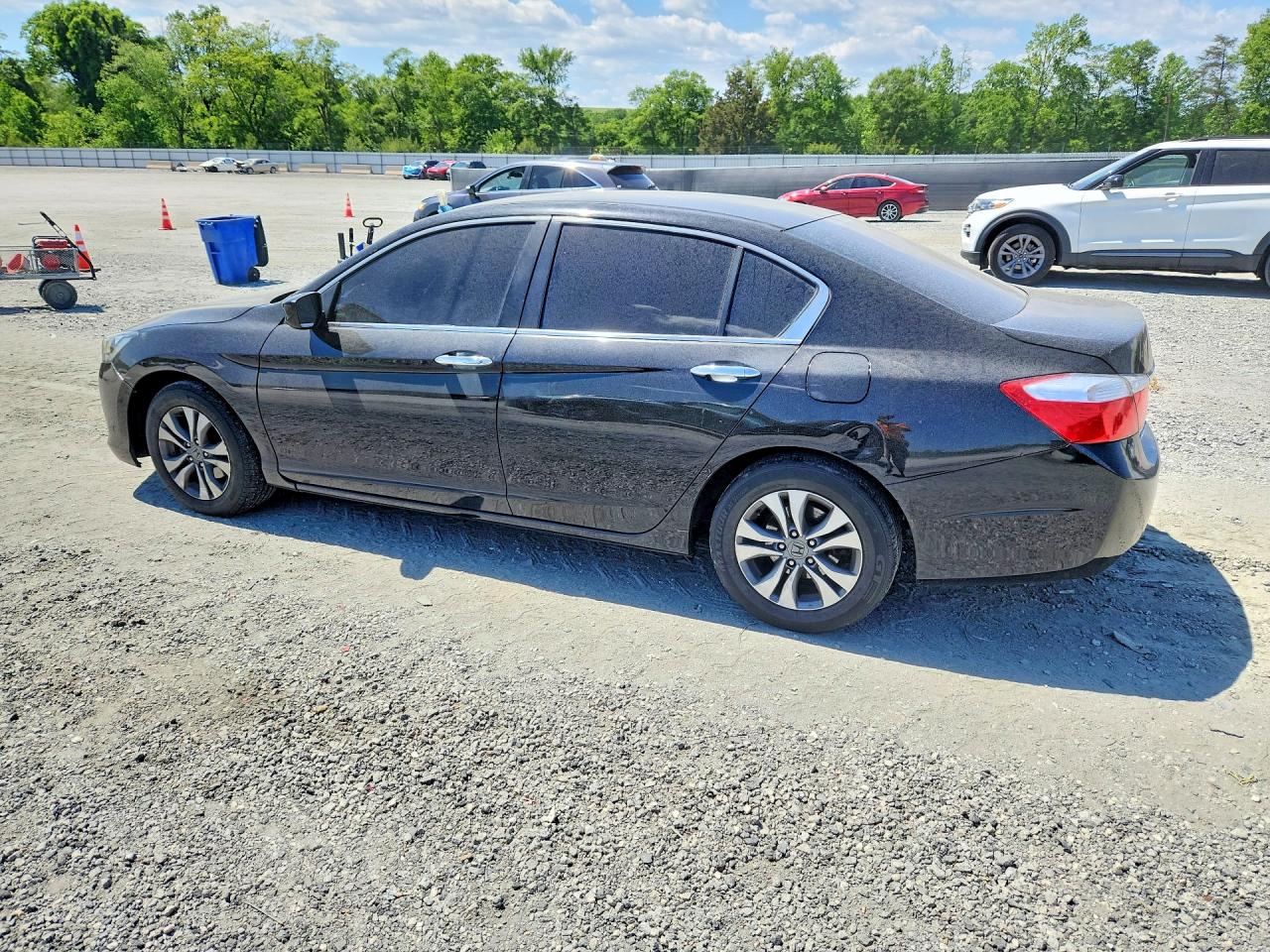 2015 Honda Accord Lx Black vin: 1HGCR2F30FA134785