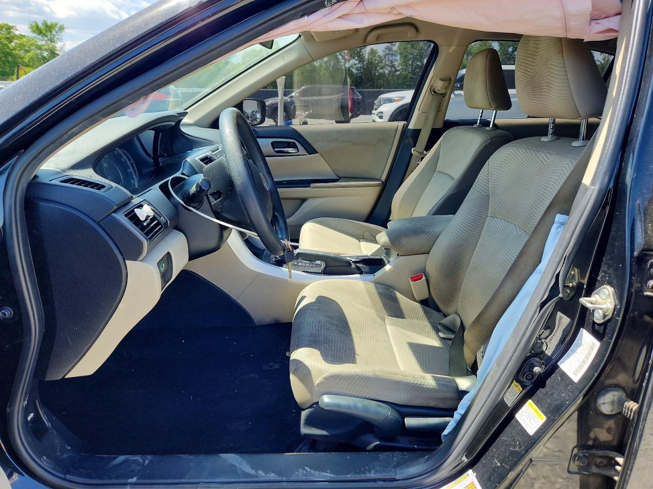 2015 Honda Accord Lx Black vin: 1HGCR2F30FA134785