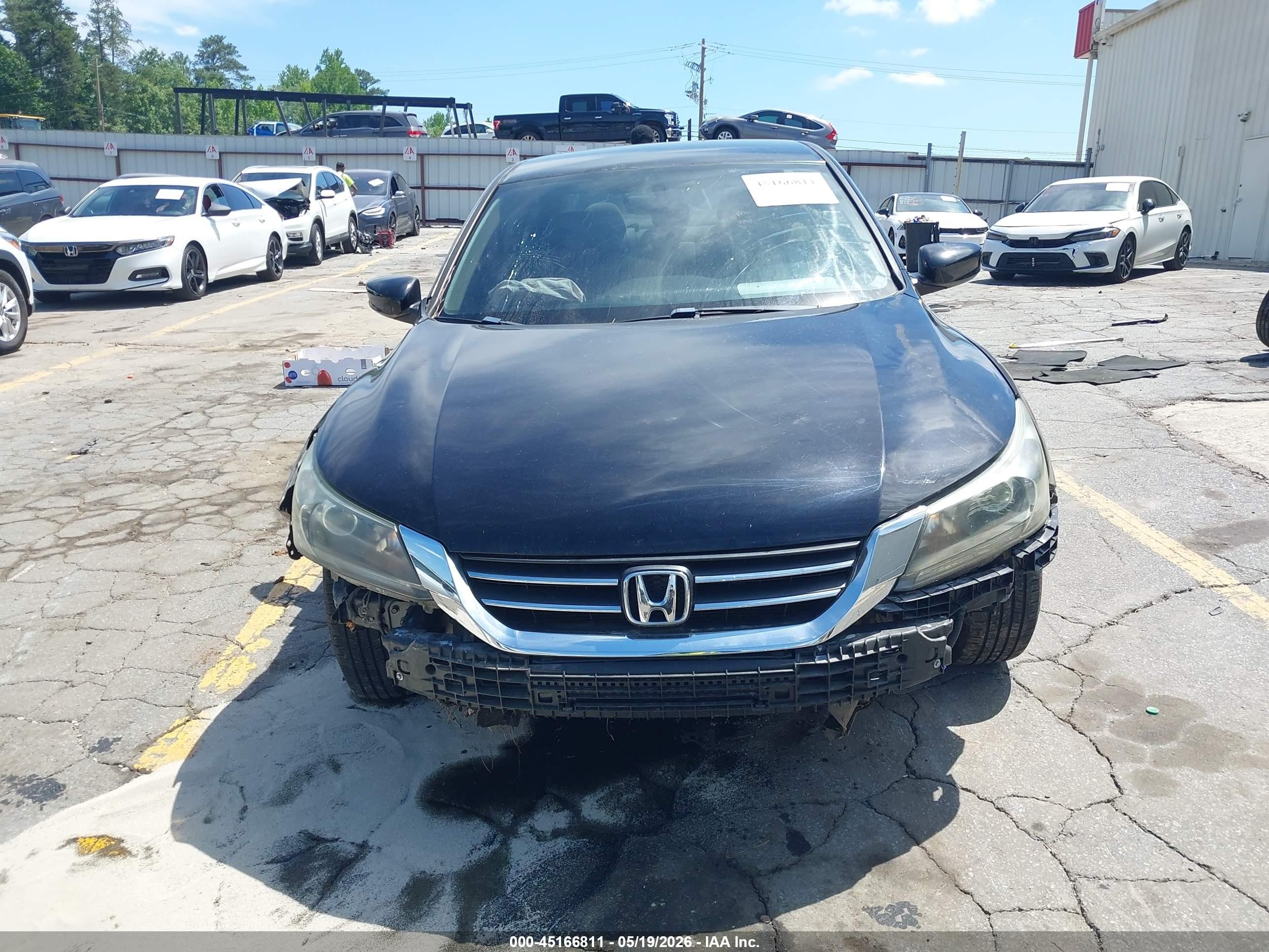 2015 Honda Accord Lx Black vin: 1HGCR2F30FA156303