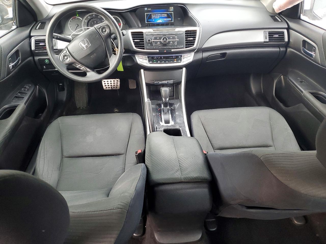 2015 Honda Accord Lx Black vin: 1HGCR2F30FA173392