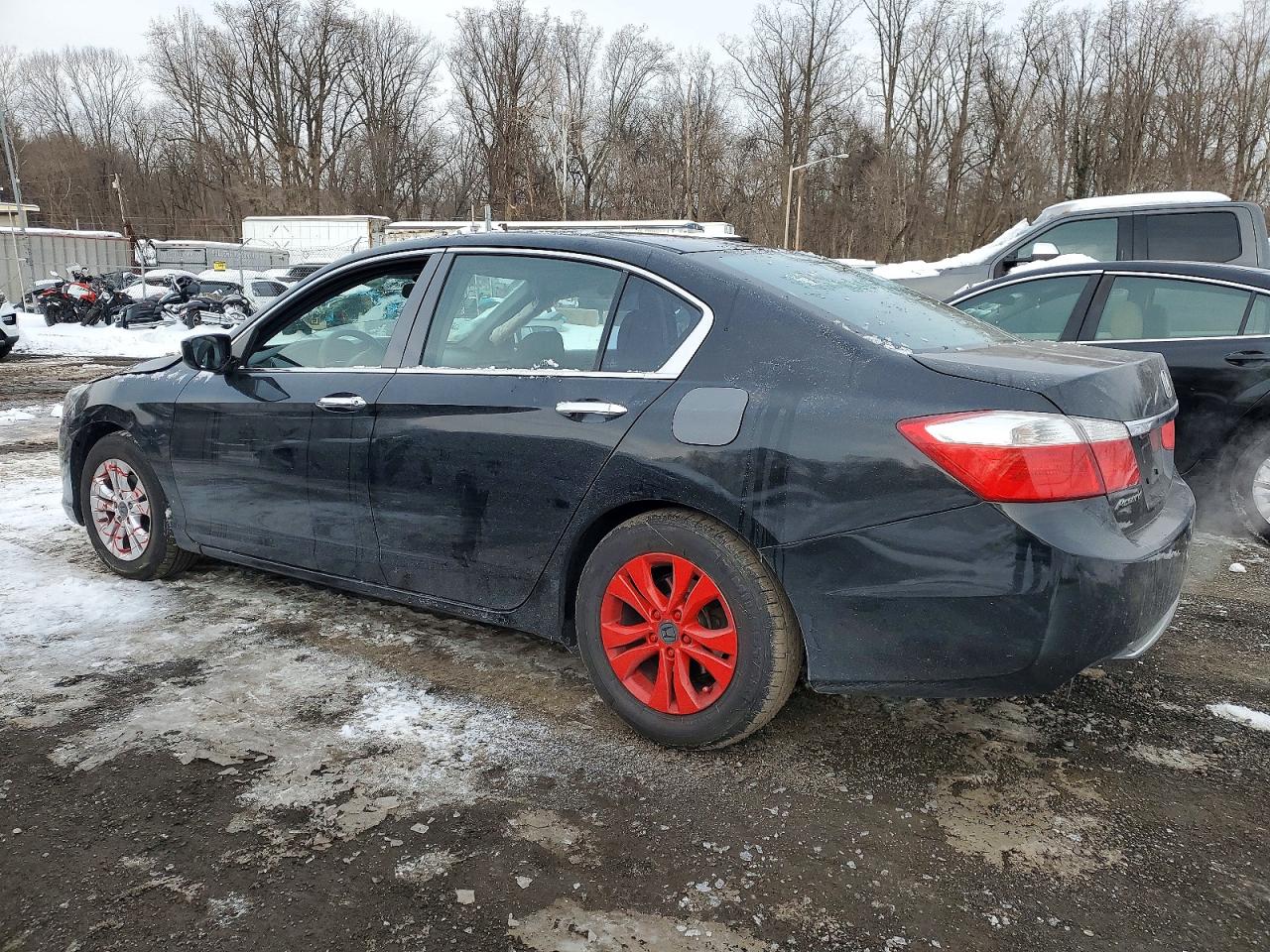 2015 Honda Accord Lx Black vin: 1HGCR2F30FA173392