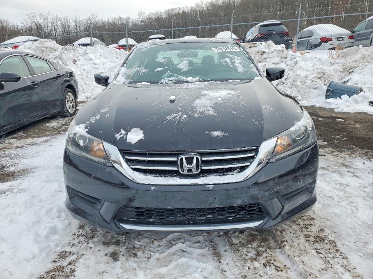 2015 Honda Accord Lx Black vin: 1HGCR2F30FA173392