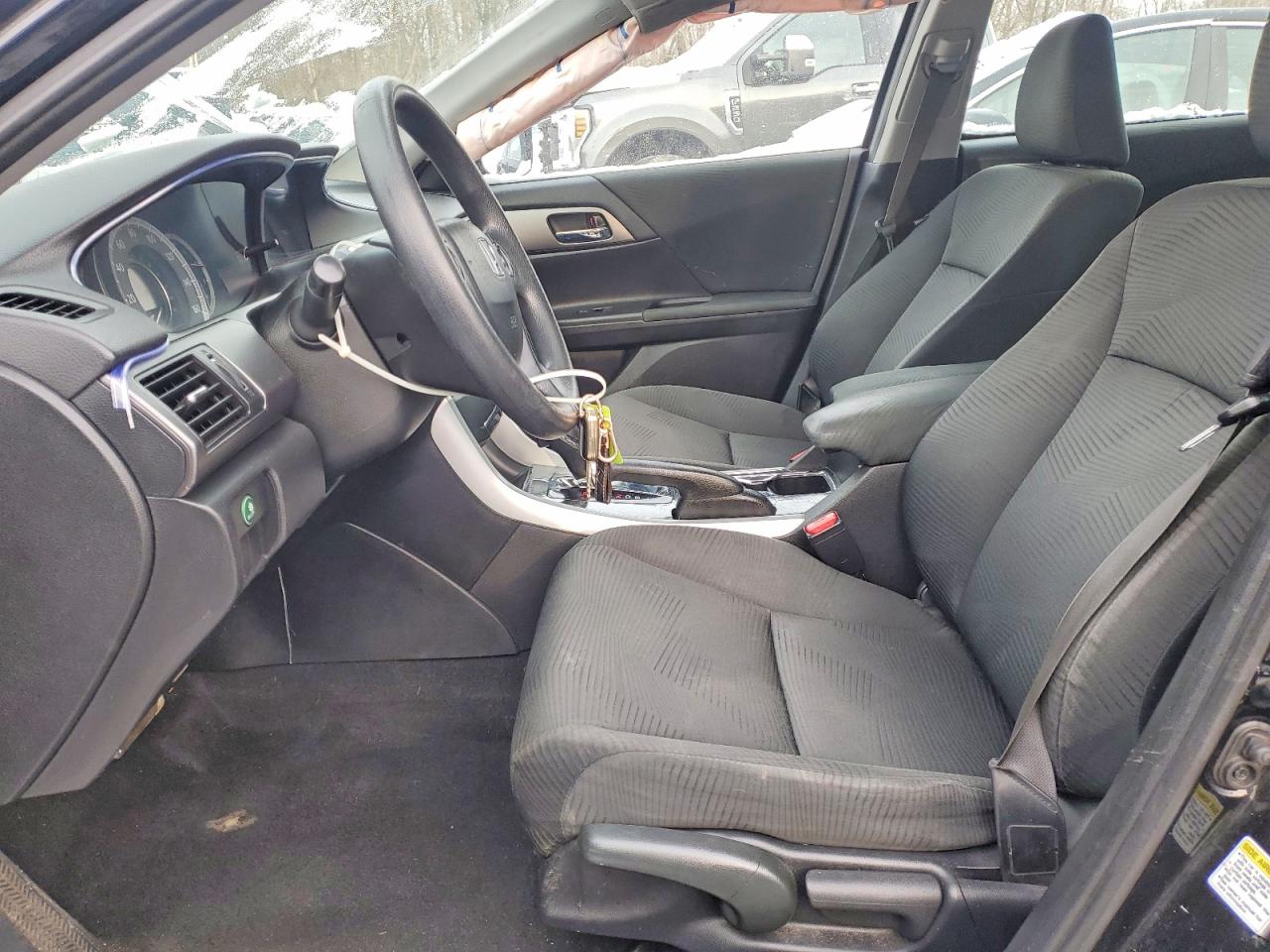 2015 Honda Accord Lx Black vin: 1HGCR2F30FA173392