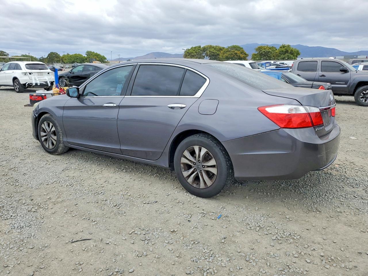 2015 Honda Accord Lx Gray vin: 1HGCR2F30FA174297