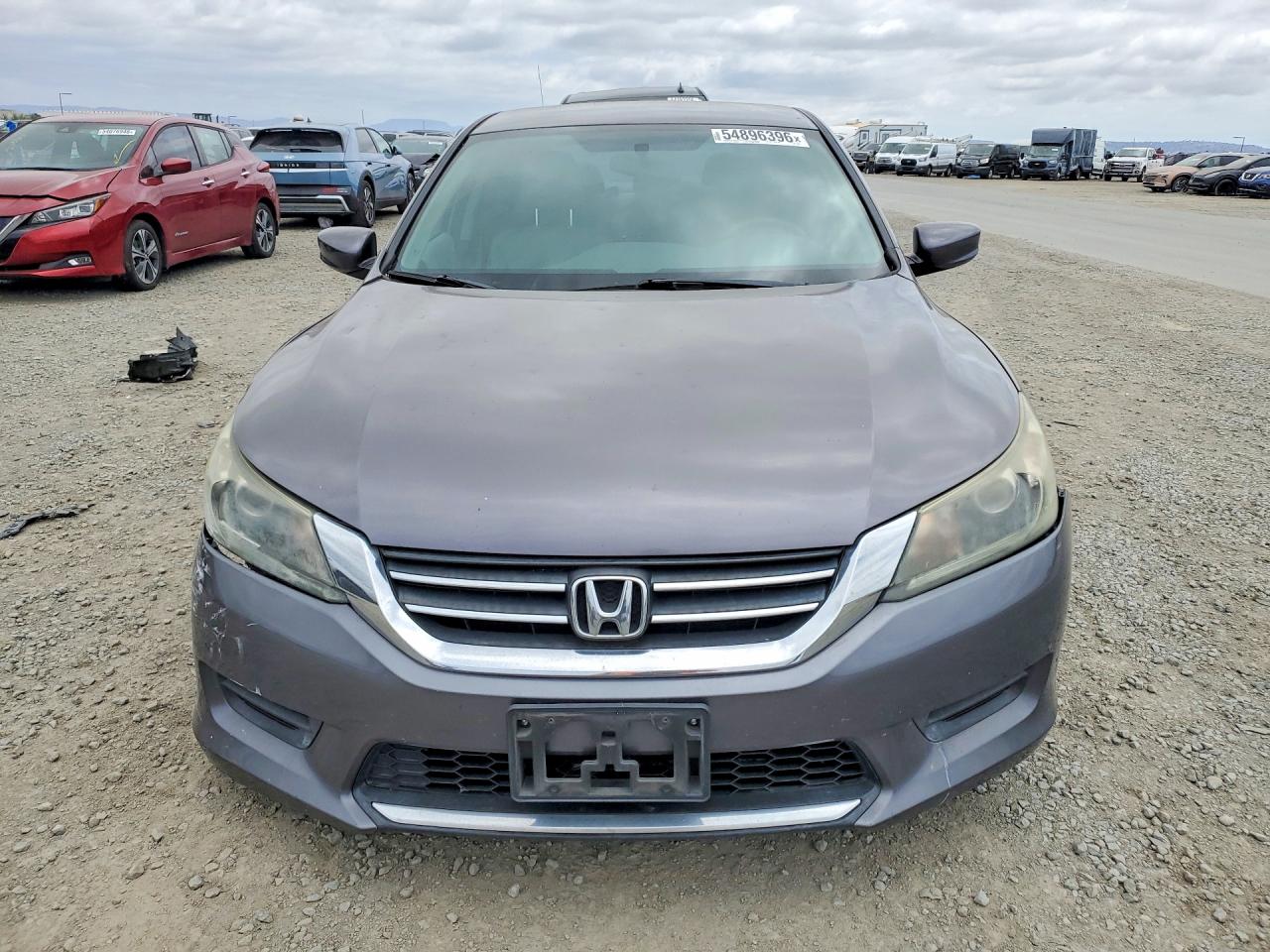 2015 Honda Accord Lx Gray vin: 1HGCR2F30FA174297