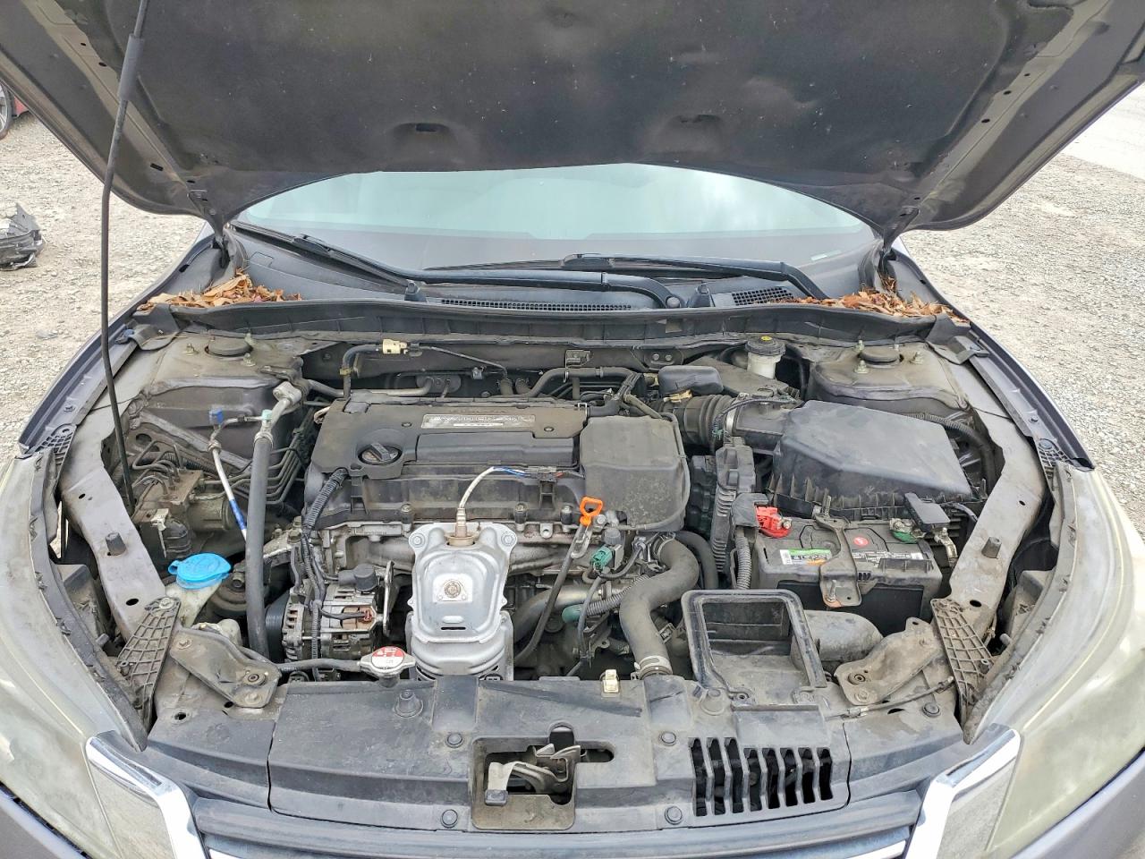 2015 Honda Accord Lx Gray vin: 1HGCR2F30FA174297
