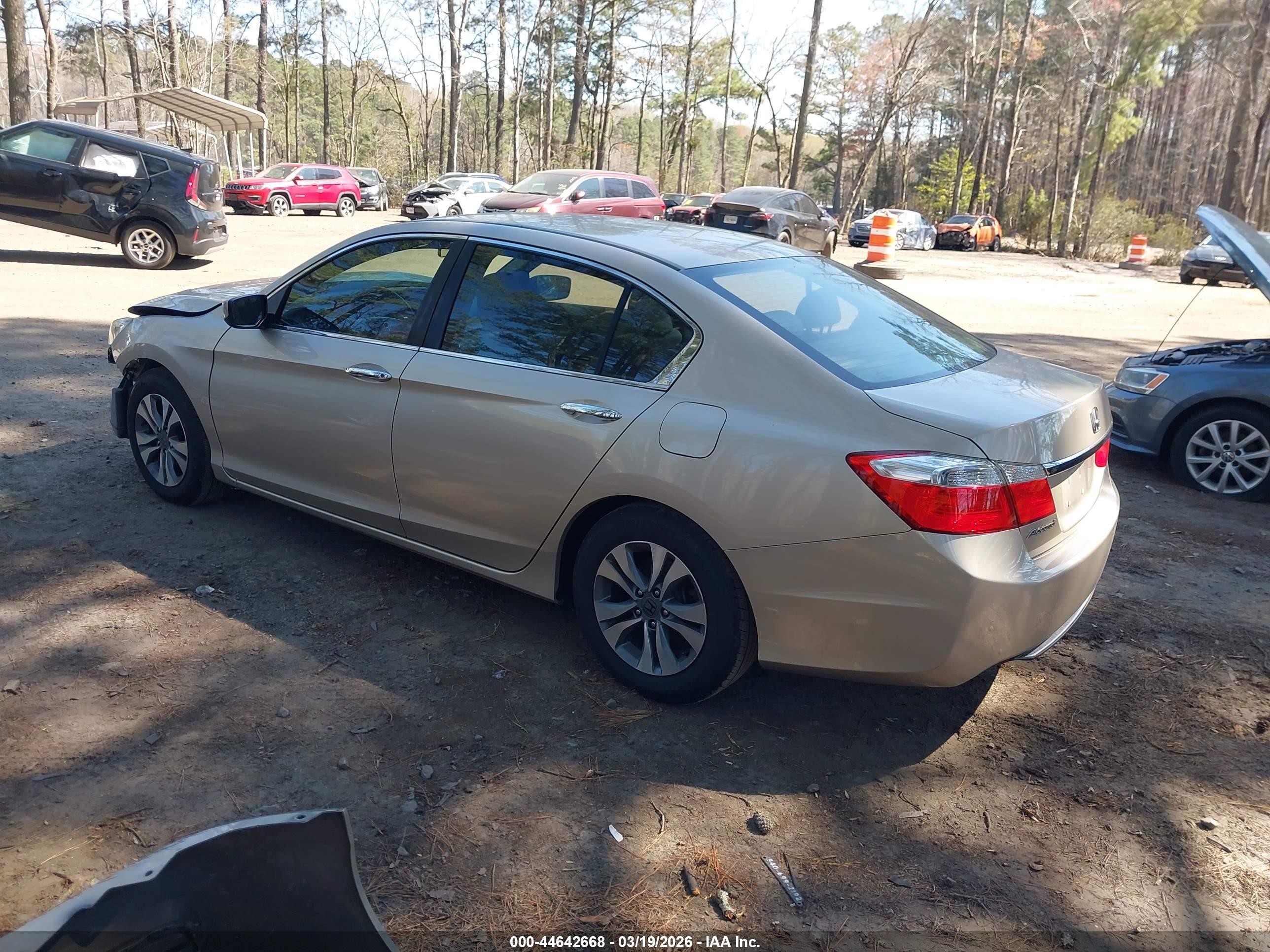 2015 Honda Accord Lx Gold vin: 1HGCR2F30FA175966