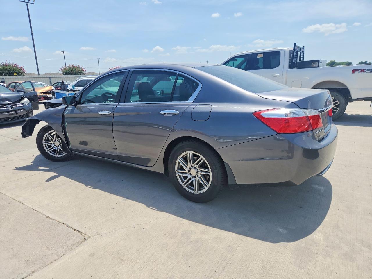 2015 Honda Accord Lx Gray vin: 1HGCR2F30FA224874