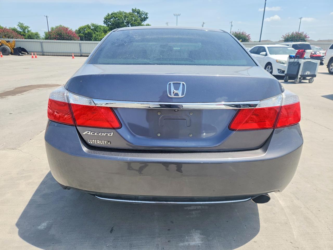 2015 Honda Accord Lx Gray vin: 1HGCR2F30FA224874