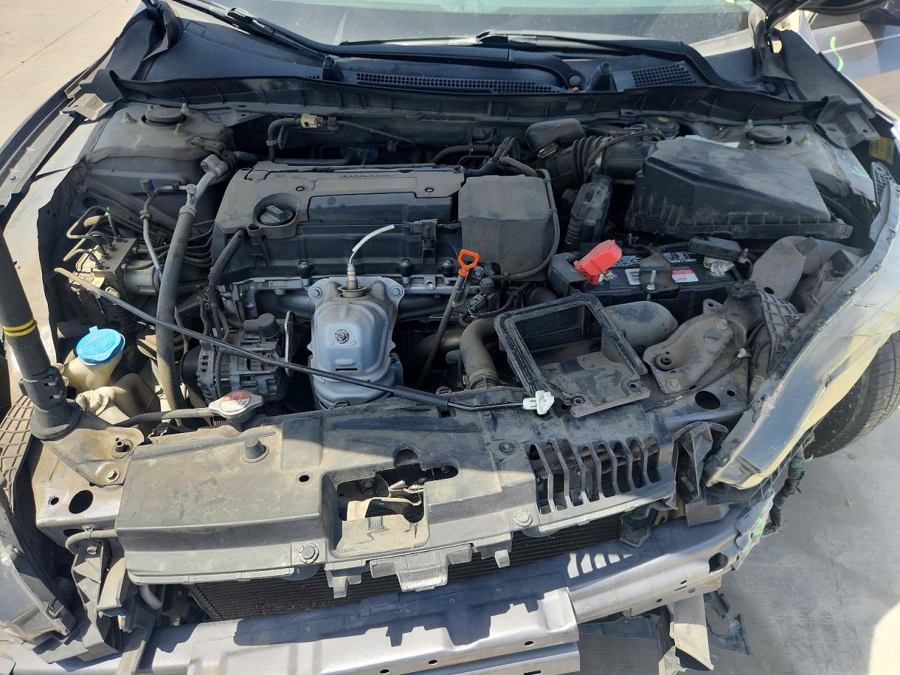2015 Honda Accord Lx Gray vin: 1HGCR2F30FA224874