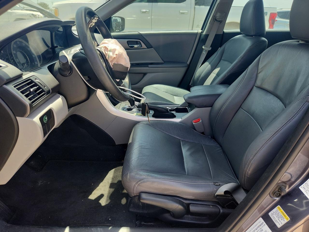 2015 Honda Accord Lx Gray vin: 1HGCR2F30FA224874