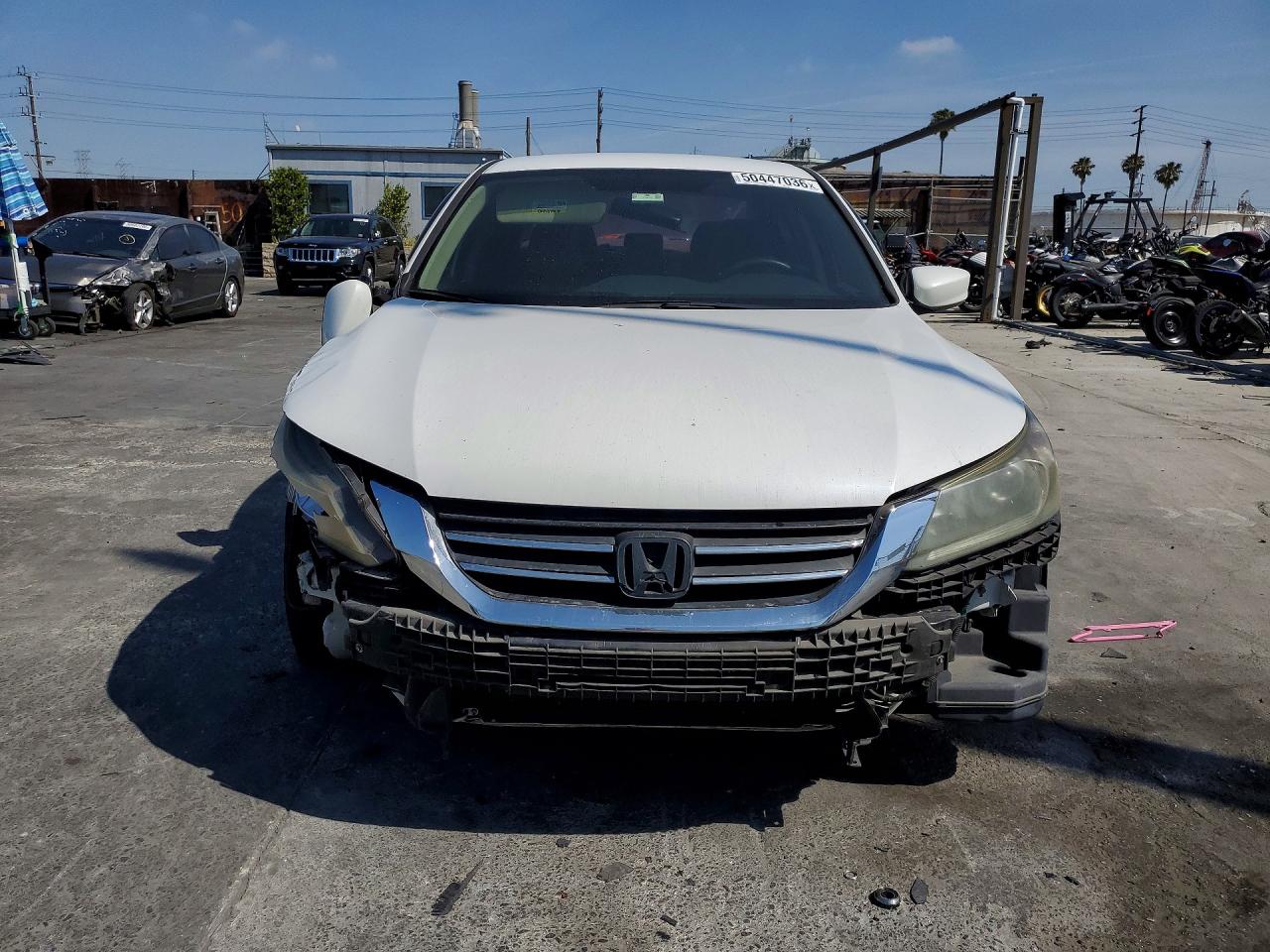 2015 Honda Accord Lx Белый vin: 1HGCR2F30FA225572