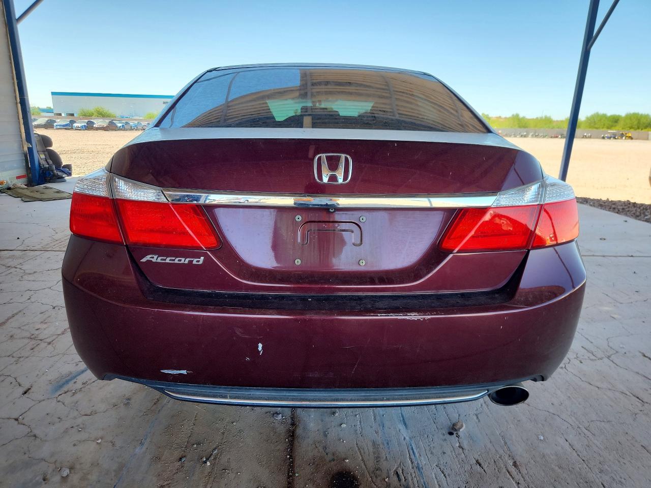 2015 Honda Accord Lx Burgundy vin: 1HGCR2F30FA227919