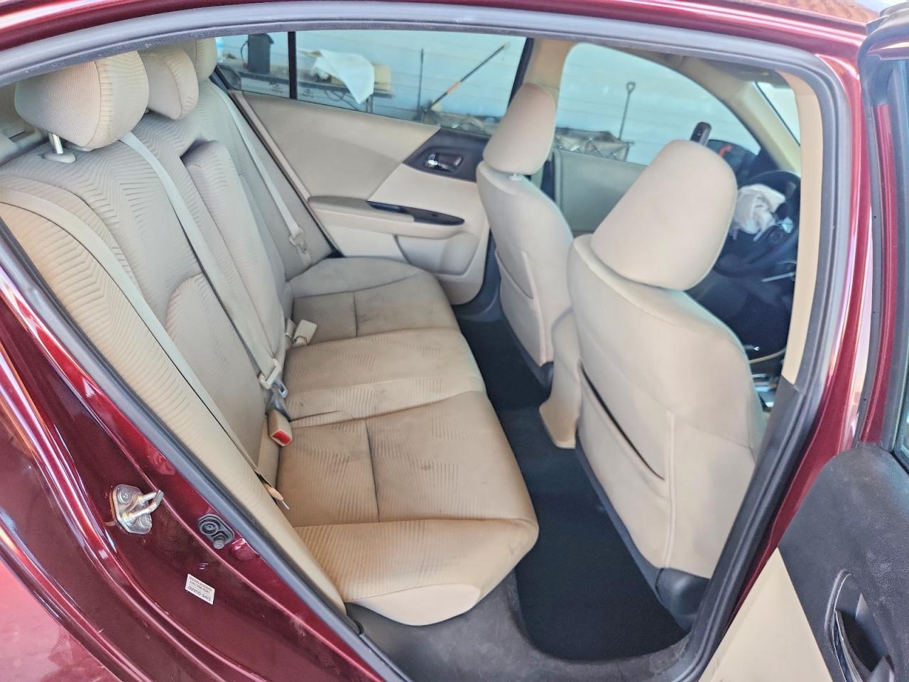 2015 Honda Accord Lx Burgundy vin: 1HGCR2F30FA227919
