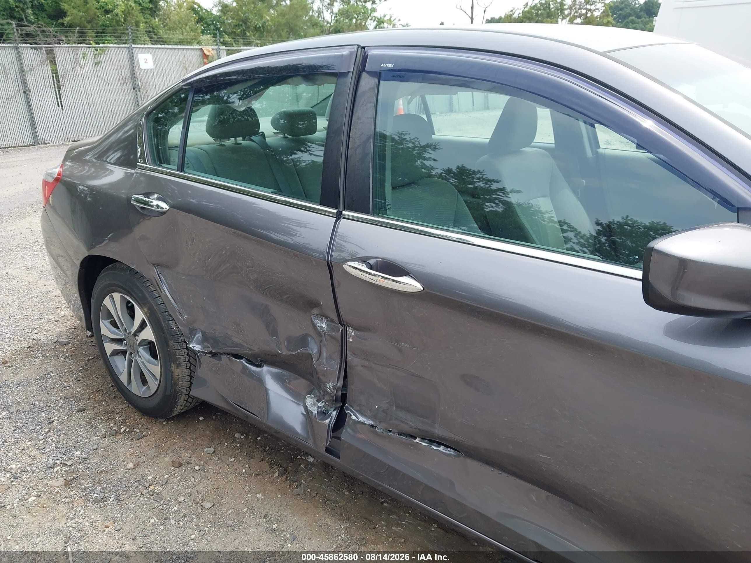 2015 Honda Accord Lx Серый vin: 1HGCR2F30FA235499
