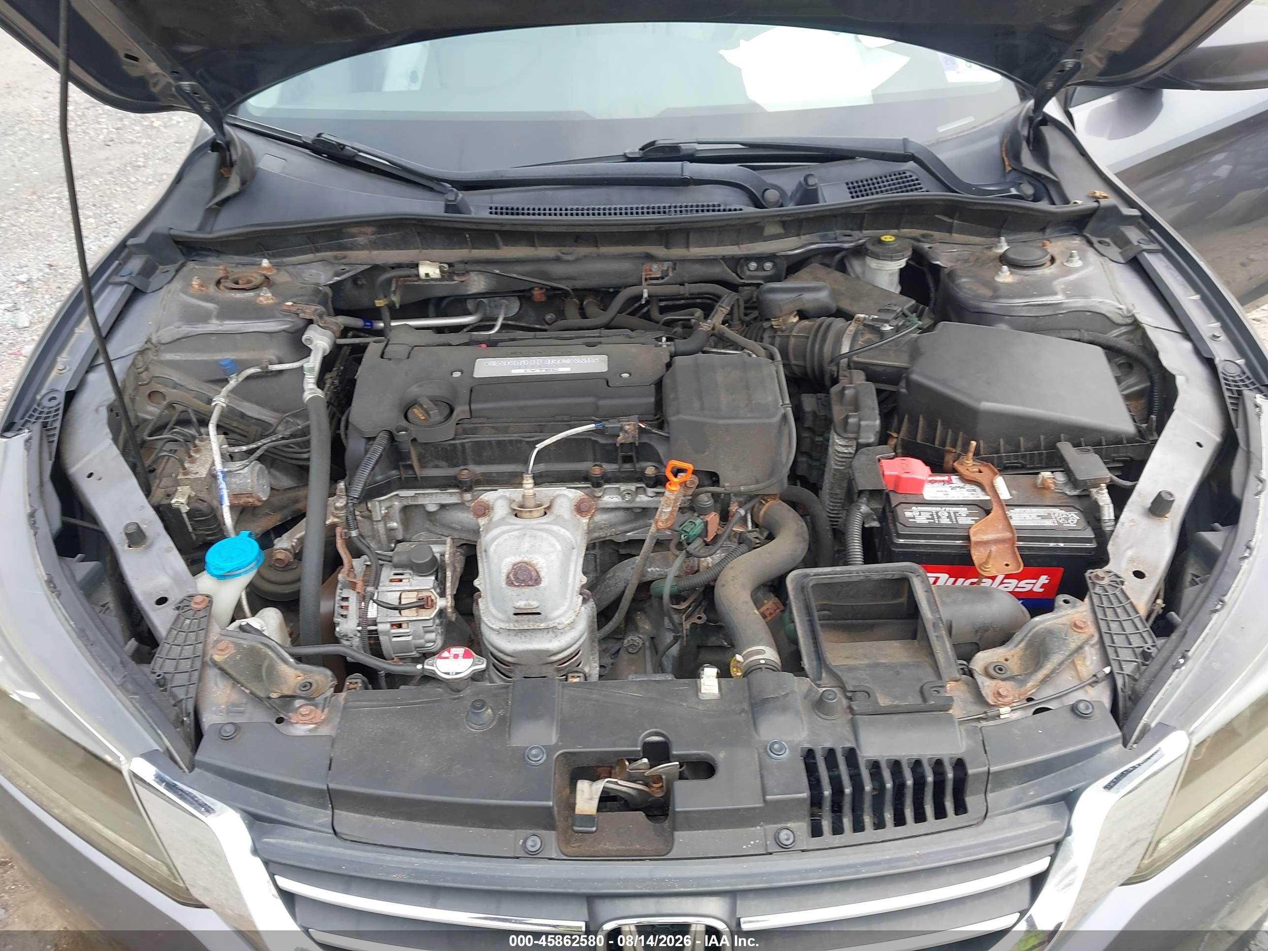 2015 Honda Accord Lx Серый vin: 1HGCR2F30FA235499