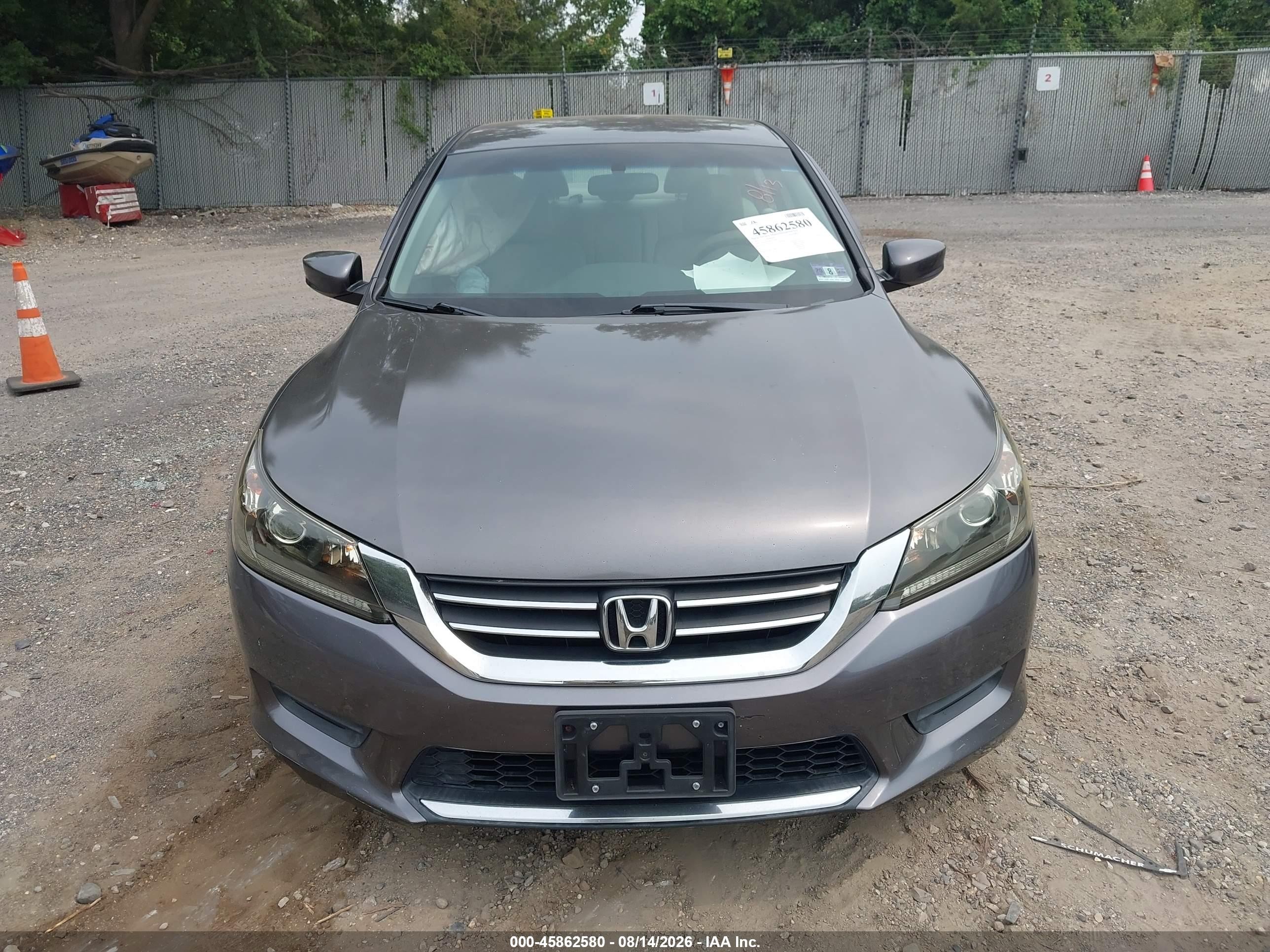 2015 Honda Accord Lx Серый vin: 1HGCR2F30FA235499